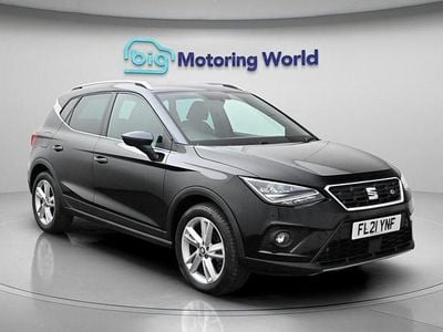 Used Seat Arona FR 110 HP (80 kW) 2021 Black SUV