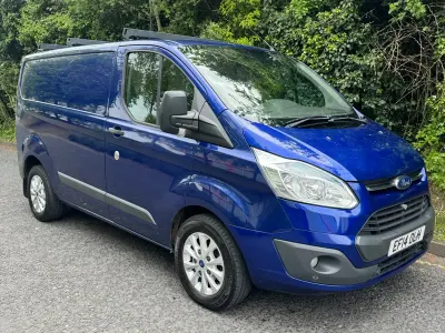 Usado Ford Transit Custom Trend 125 HP (91 kW) 2014 Azul Van