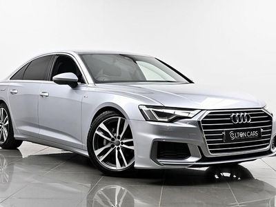 Silver Used 2018 Audi A6 S-Line Sedan | £16,995 (Fair price)