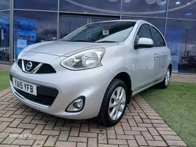 Used Nissan Micra Acenta 2015 Silver Hatchback