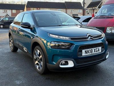 Used Citroën C4 Cactus Flair 130 HP (95 kW) 2018 Blue Hatchback