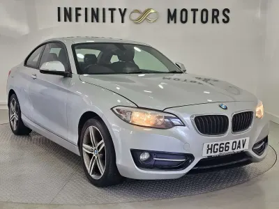 Used BMW 218 Sport Line 2016 Silver Coupe