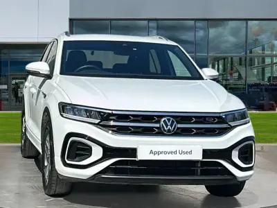 Begagnad VW T-Roc R-line 150 HK (110 kW) 2025 Vit SUV