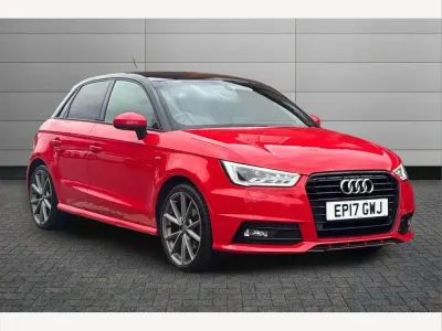 Używany Audi A1 Black Edition 150 KM (110 kW) 2017 Czerwony Hatchback