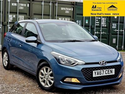 Used Hyundai i20 SE 100 HP (73 kW) 2017 Blue Hatchback