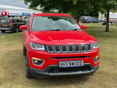 Used Jeep Compass Limited 140 HP (102 kW) 2018 Red SUV