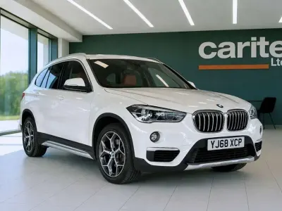 Used BMW X1 xLine 192 HP (141 kW) 2018 White SUV