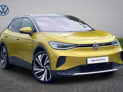 Used VW ID.4 Pro Performance 150 kW (204 HP) 2021 Yellow SUV