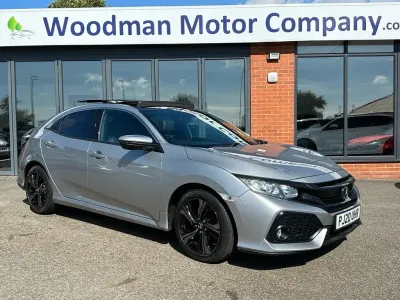 Used Honda Civic EX 126 HP (92 kW) 2020 Silver Hatchback