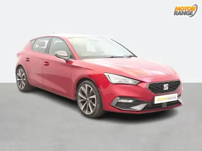 Used Seat Leon FR First Edition 150 HP (110 kW) 2020 Red Hatchback