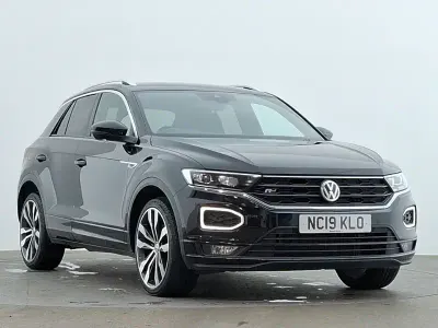 Used VW T-Roc R-line 150 HP (110 kW) 2019 Black SUV