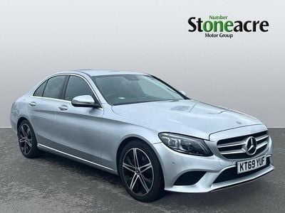 Silver Used 2020 Mercedes C200 Premium Sedan | £16,750 (Good price)