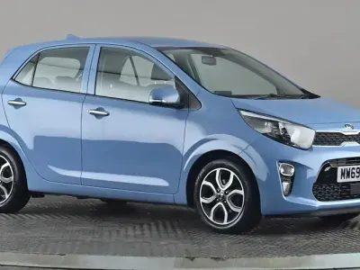 Used Kia Picanto 84 HP (61 kW) 2020 Blue Hatchback