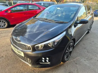 Used Kia Ceed GT-Line 134 HP (98 kW) 2018 Black Hatchback