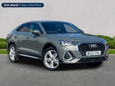 Used Audi Q3 Sportback S-Line 150 HP (110 kW) 2022 Grey SUV