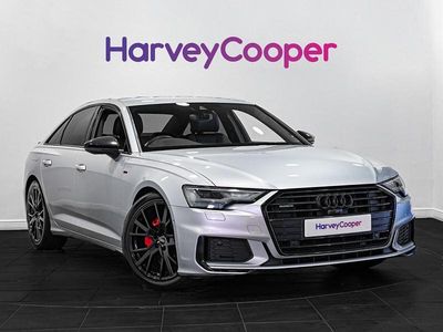 Used Audi A6 Black Edition 204 HP (150 kW) 2022 Silver Sedan