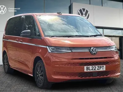 Used VW Multivan Style 218 HP (160 kW) 2022 Orange MPV