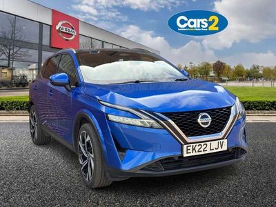 Blue Used 2022 Nissan Qashqai Tekna+ SUV | £18,890 (A bit pricey)