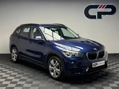 Used BMW X1 Sport Line 150 HP (110 kW) 2016 Blue SUV