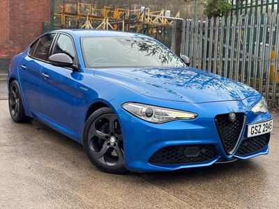 Used Alfa Romeo Giulia Saloon Veloce 280 HP (205 kW) 2017 Blue Sedan