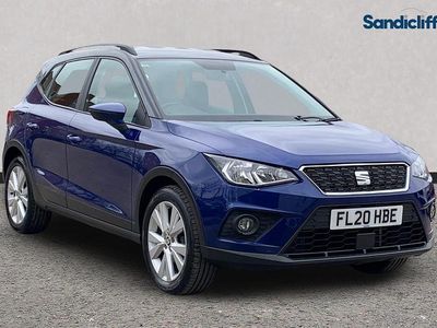 Used Seat Arona SE Technology 95 HP (69 kW) 2021 Blue SUV