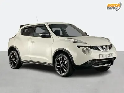 Used Nissan Juke N-Connecta 115 HP (84 kW) 2016 White SUV
