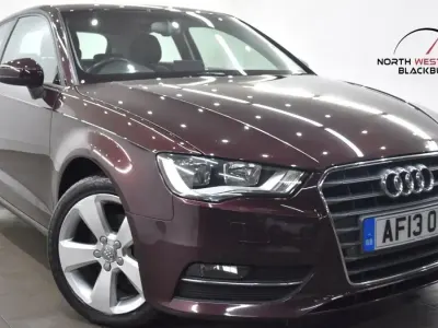 Used Audi A3 2013 Red Hatchback