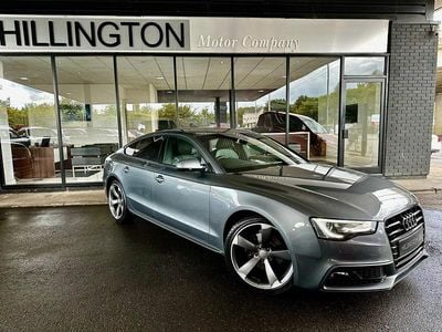 Used Audi A5 Sportback Black Edition 177 HP (130 kW) 2014 Grey Hatchback