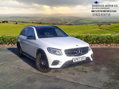 Used Mercedes GLC250 AMG line 204 HP (150 kW) 2017 White SUV