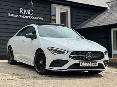 Used Mercedes CLA200 AMG Line Premium Plus 2022 White Coupe