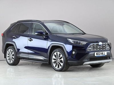 Used Toyota RAV4 Hybrid 2021 Blue SUV