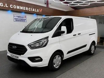 Used Ford Transit Custom Trend 130 HP (95 kW) 2023 White Van