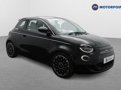 Used Fiat 500e La Prima 86 kW (118 HP) 2022 Black Hatchback