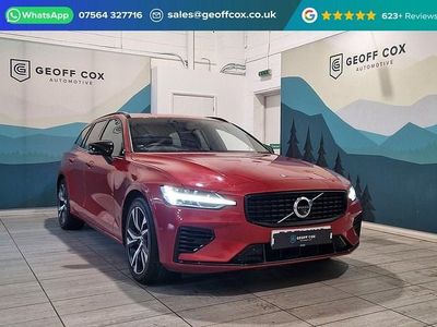Red Used 2022 Volvo V60 R-Design Estate | £26,745 (Fair price)