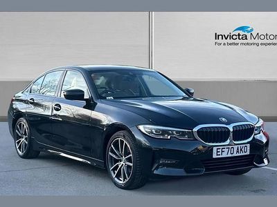 Used BMW 320 Sport Line 184 HP (135 kW) 2020 Black Sedan