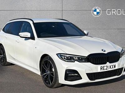 Used BMW 330e M Sport 292 HP (214 kW) 2021 White Estate
