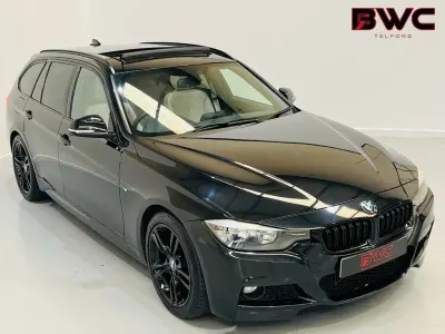 Used BMW 320 M Sport 184 HP (135 kW) 2015 Black Estate