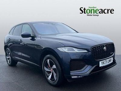 Blue Used 2021 Jaguar F-Pace R-Dynamic SUV | £33,590 (Fair price)