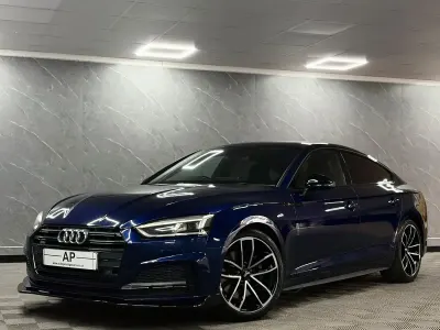 Used Audi S5 Sportback Black Edition 354 HP (260 kW) 2017 Blue Hatchback