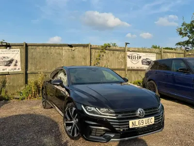 Used VW Arteon R-line 187 HP (137 kW) 2019 Black Hatchback