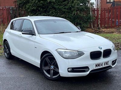 White Used 2014 BMW 116 Sport Line Hatchback | £4,495 (Fair price)