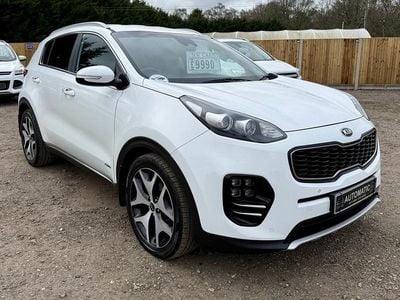 Used Kia Sportage GT-Line 134 HP (98 kW) 2016 White SUV