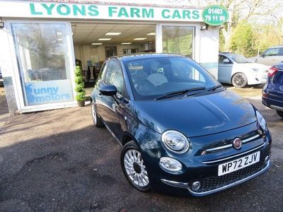 Used Fiat 500 Dolcevita 70 HP (51 kW) 2022 Blue Hatchback