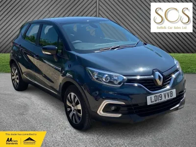 Used Renault Captur Play 90 HP (66 kW) 2019 Blue SUV