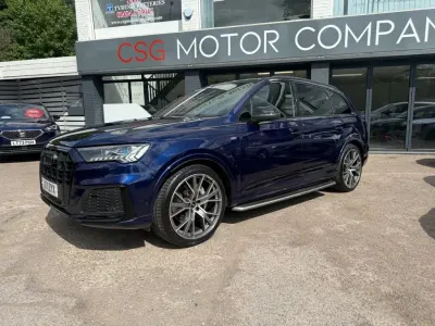 Used Audi Q7 Comfort 286 HP (210 kW) 2022 Blue SUV