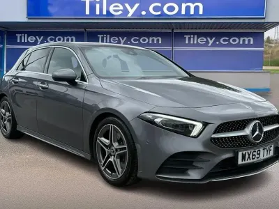 Used Mercedes A220 AMG Line Premium Plus 190 HP (139 kW) 2019 Grey Hatchback