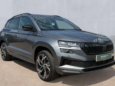Used Skoda Karoq SportLine 150 HP (110 kW) 2025 Graphite grey SUV