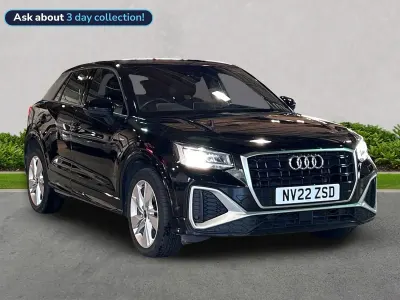 Used Audi Q2 S-Line 150 HP (110 kW) 2022 Black SUV