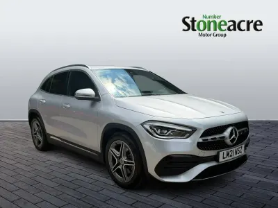 Used Mercedes GLA220 AMG line 190 HP (139 kW) 2021 Silver SUV