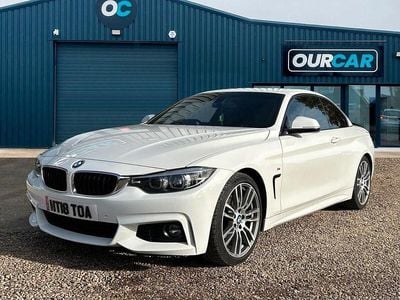 Used BMW 430 Cabriolet M Sport 252 HP (185 kW) 2018 White Cabriolet